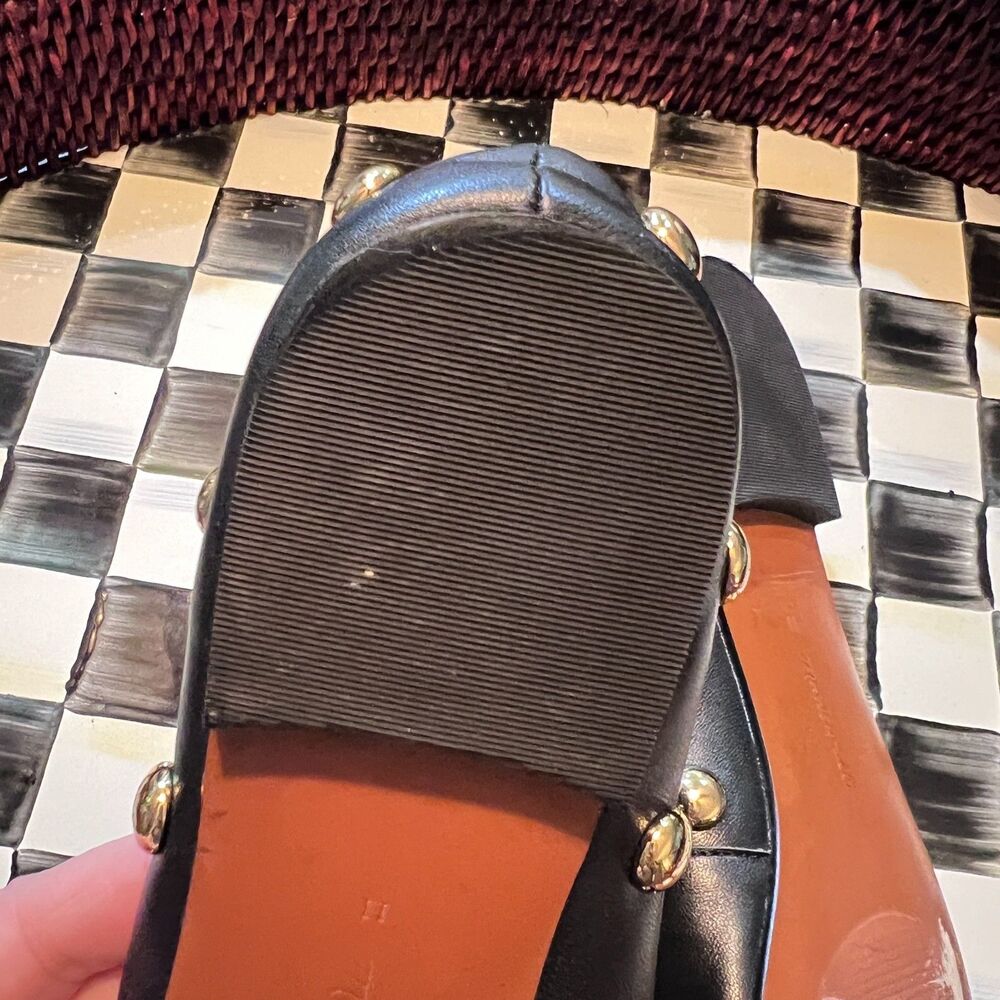 MADEWELL 11 The Mylie Ballet Big Dome Stud Leather Flat NX065 - Picture 5 of 8